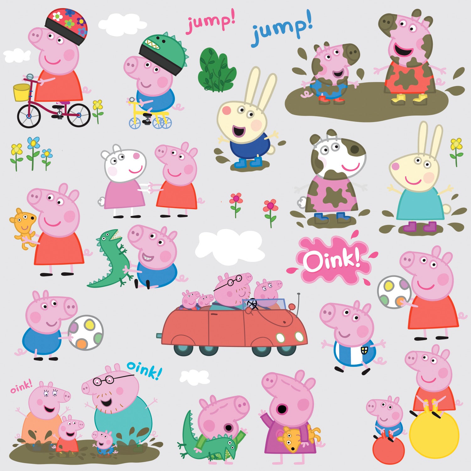 Peppa The Pig Wall Decals by WallPops