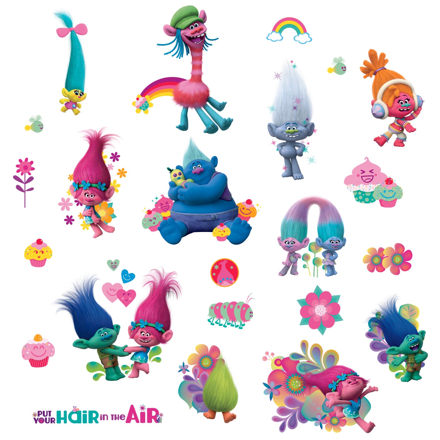 Trolls Wall Decals by WallPops