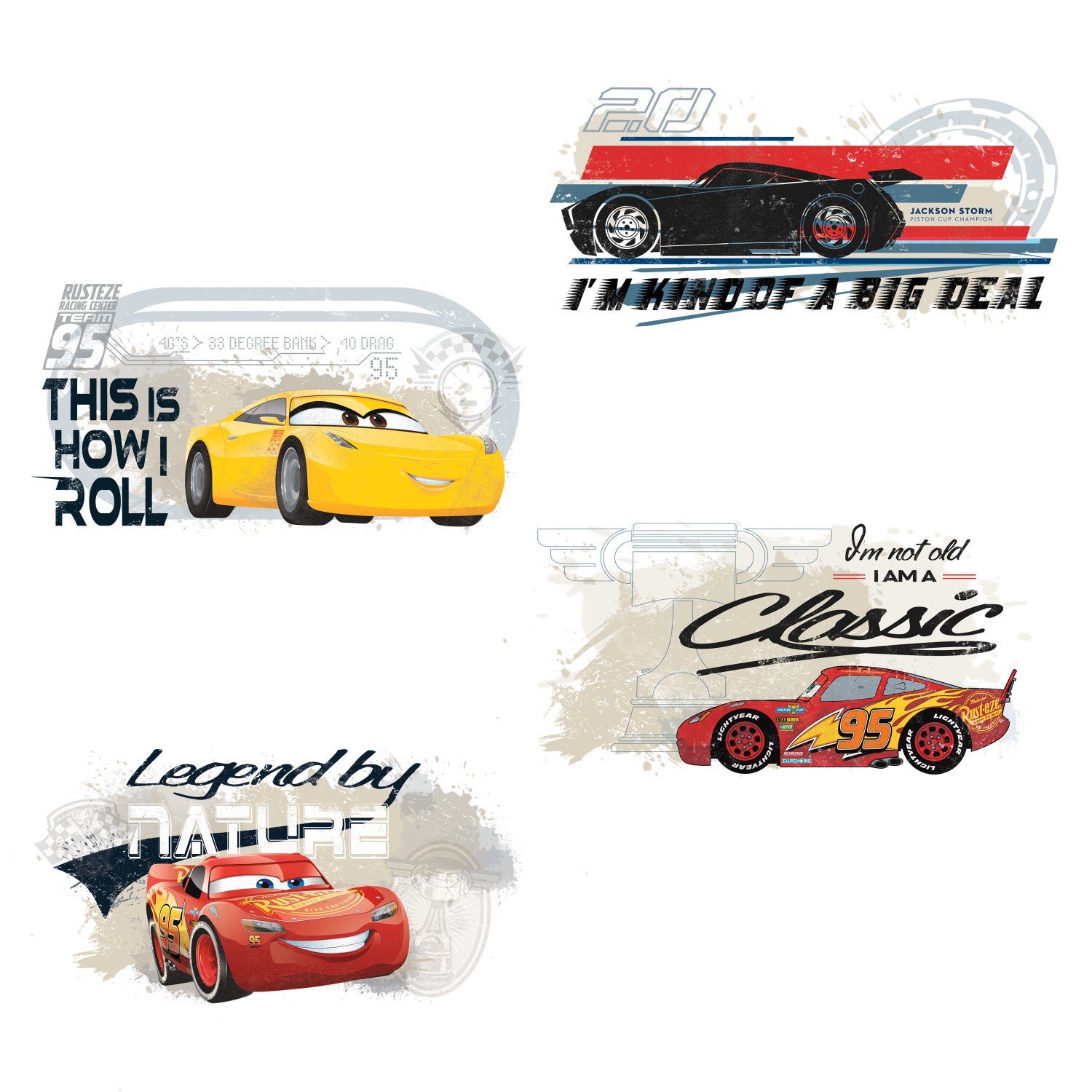 Cars 3 Racing Wall Decals by WallPops
