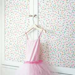 Confetti Peel and Stick Wallpaper in a room setting