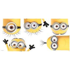 Despicable Me 3 Peeking Minions Giant Wall Decals - panels