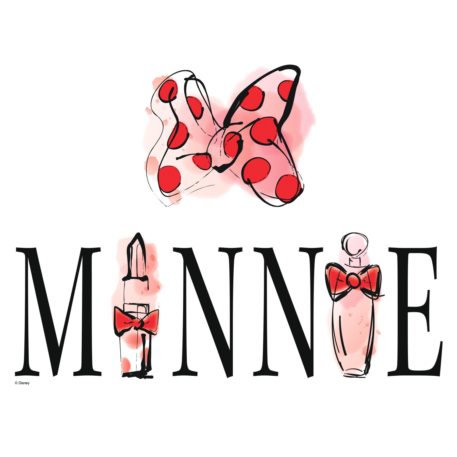 Minnie Mouse Perfume Wall Decals by WallPops