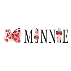 Minnie Mouse Perfume Wall Decals - panels