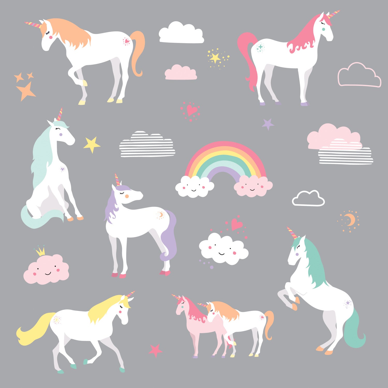 Unicorn Magic Wall Decals by WallPops