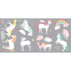 Unicorn Magic Wall Decals - panels