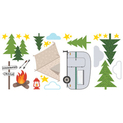 Camping Wall Decals - panels