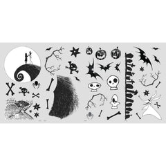 The Nightmare Before Christmas Jack & Sally Wall Decals - panels