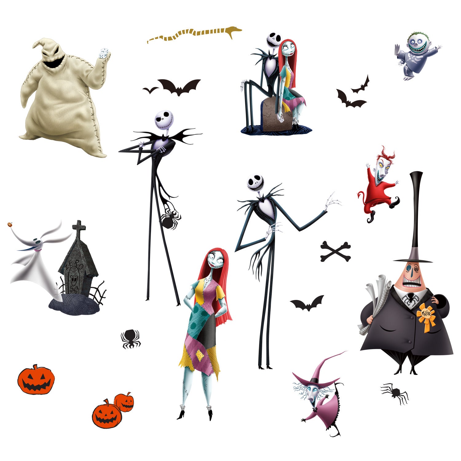 The Nightmare Before Christmas Wall Decals by WallPops