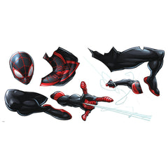 Spider Man Miles Morales Giant Wall Decals - panels