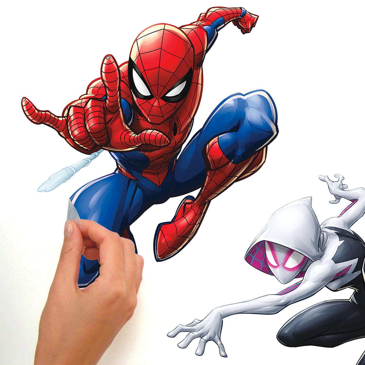 SpiderMan Miles Morales Wall Decals - peel and stick