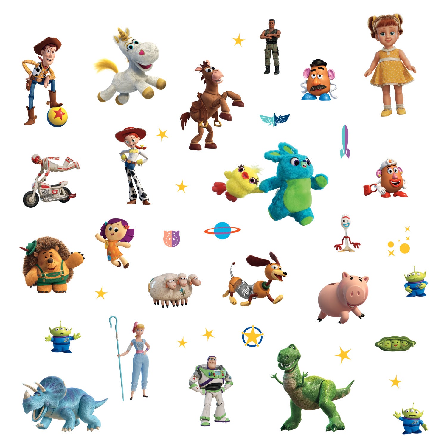 Toy Story 4 Wall Decals by WallPops