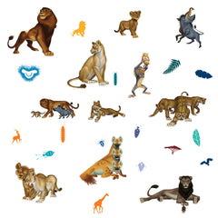 The Lion King Character Wall Decals by WallPops
