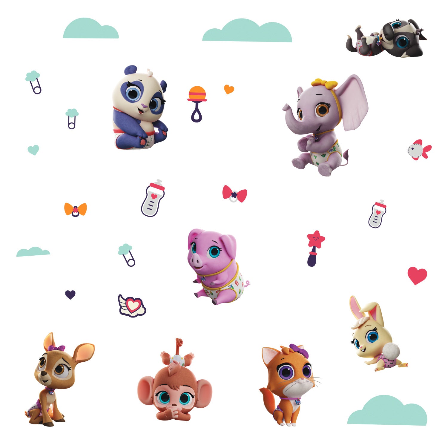 Disney Junior T.O.T.S. Wall Decals by WallPops
