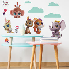 Disney Junior T.O.T.S. Wall Decals in a room setting