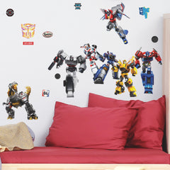 Transformers All Time Favorites Wall Decals in a room setting