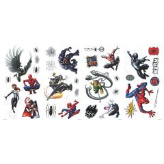SpiderMan Favorite Characters Wall Decals - panels