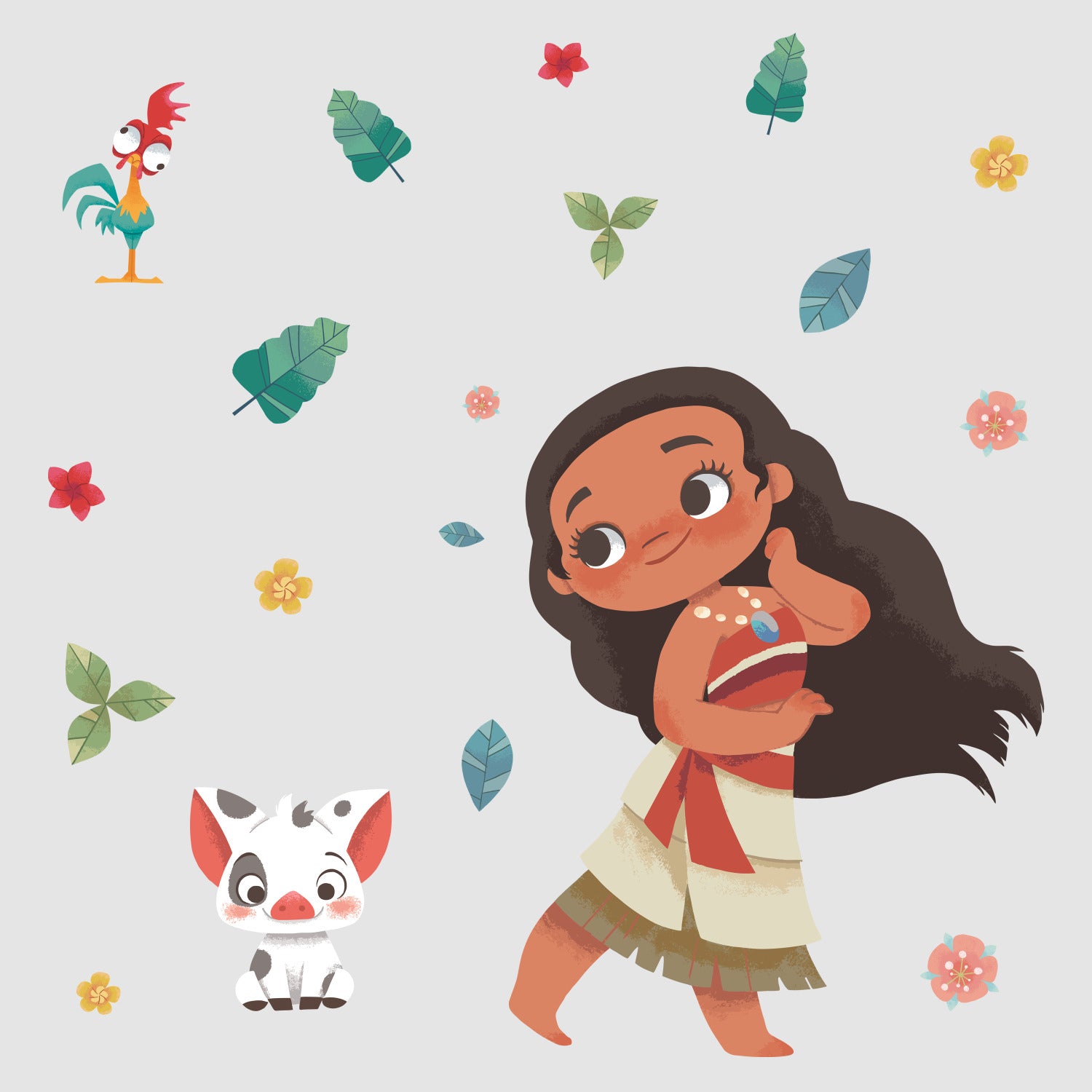 Vintage Moana Giant Wall Decals by WallPops