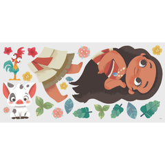 Vintage Moana Giant Wall Decals - panels