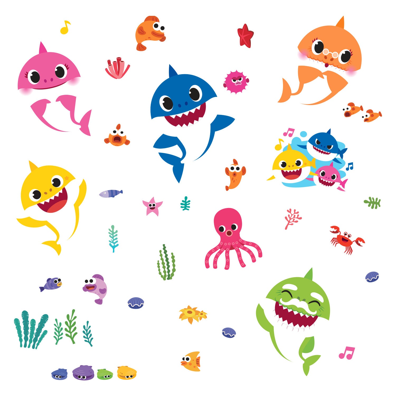 Baby Shark Wall Decals by WallPops