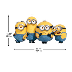 Minions 2 Giant Wall Decals - dimensions