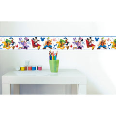 Disney Mickey & Friends Borders in a room setting