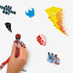 Power Rangers Wall Decals - peel and stick
