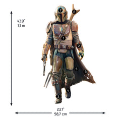 The Mandalorian Giant Wall Decals by WallPops