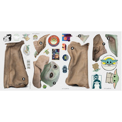 The Mandalorian The Child Wall Decals - panels