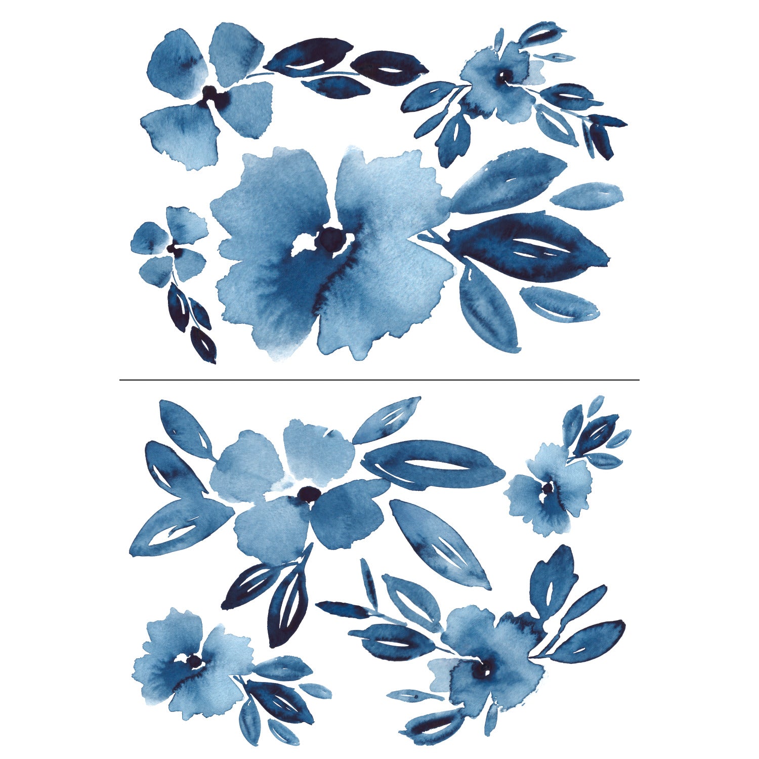 Clara Jean April Showers Flowers Wall Decals by WallPops