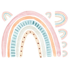 Watercolor Rainbow Wall Decals by WallPops