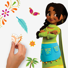 Mira: Royal Detective Wall Decals - peel and stick application