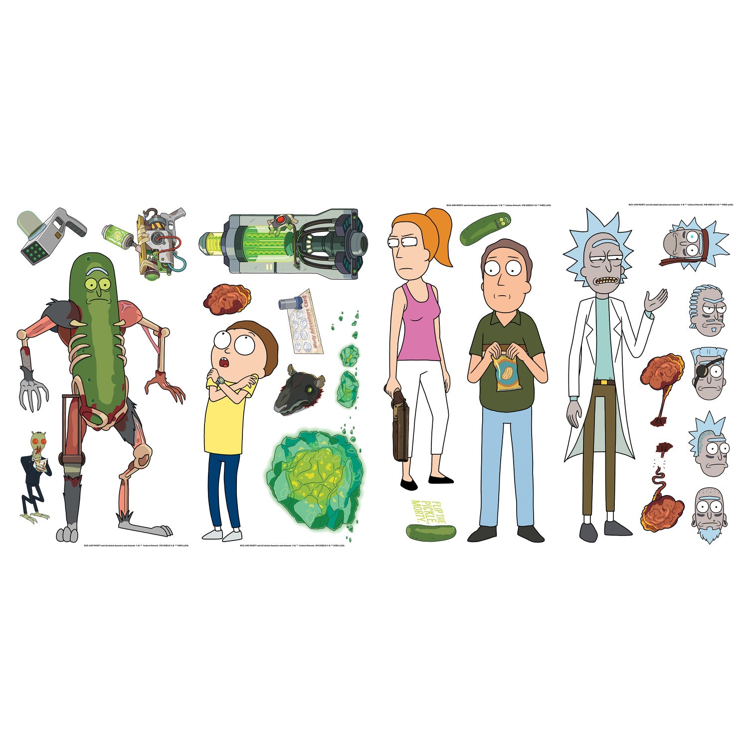 Rick & Morty Wall Decals by WallPops