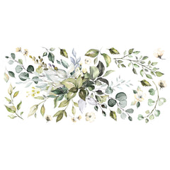 Watercolor Floral Arrangement Giant Wall Decals by WallPops