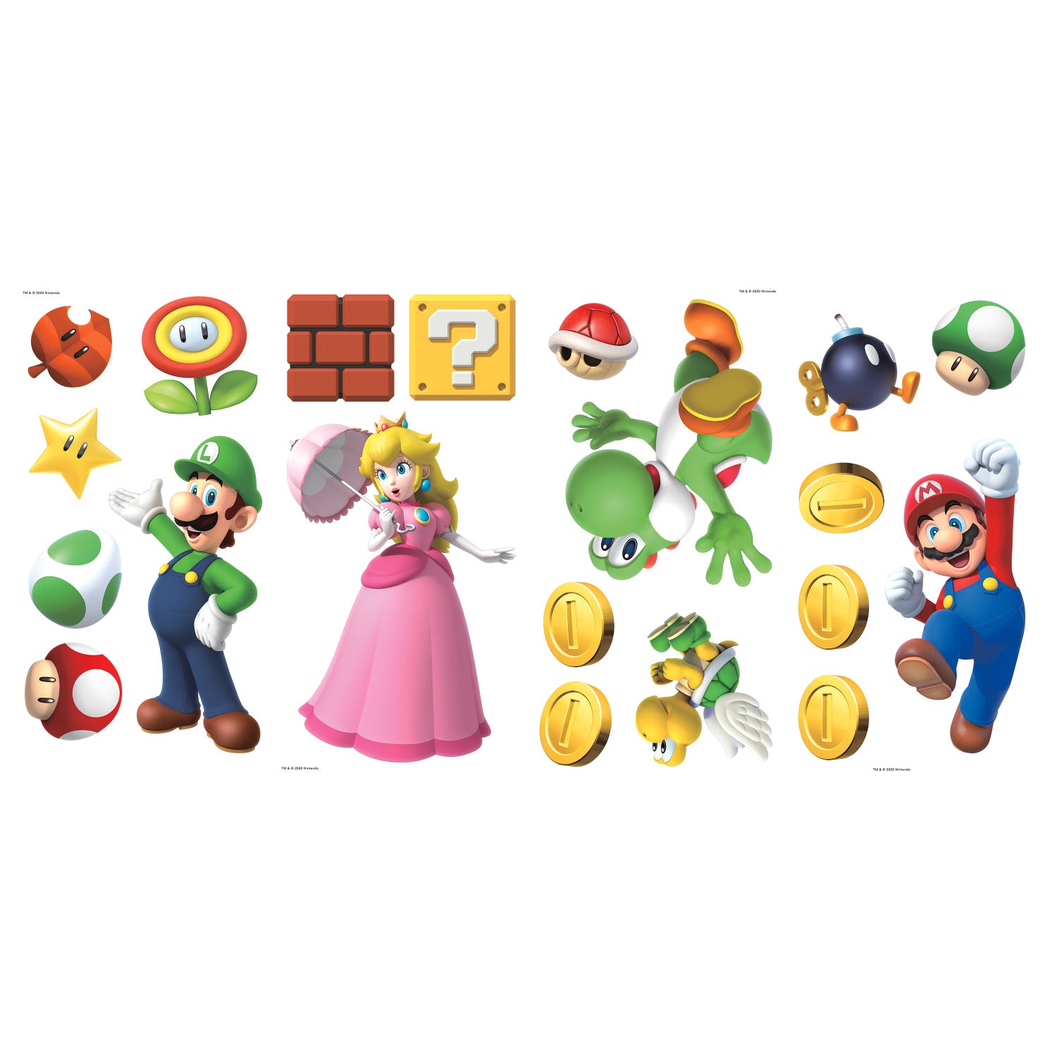 Super Mario Brothers Wall Decals by WallPops