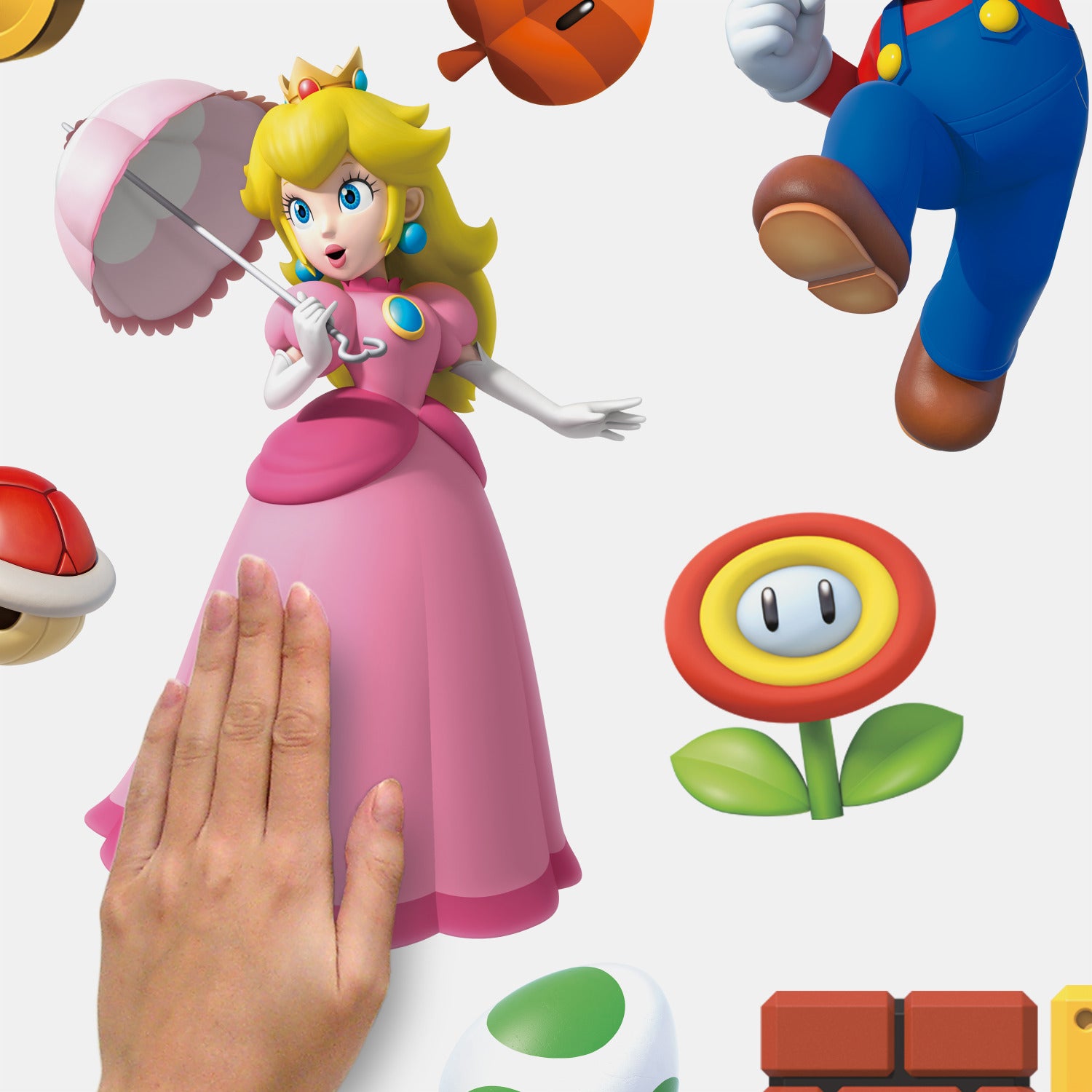 Super Mario Brothers Wall Decals - how to stick