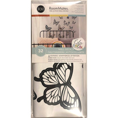 Color Your Own Butterflies Wall Decals - packaging