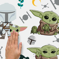 The Child Illustrated Wall Decals - how to peel