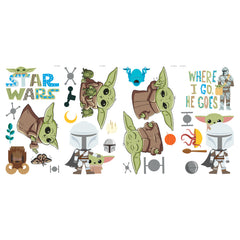 The Child Illustrated Wall Decals - panels