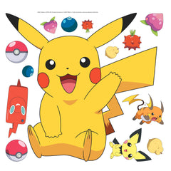 Pikachu Giant Wall Decals by WallPops