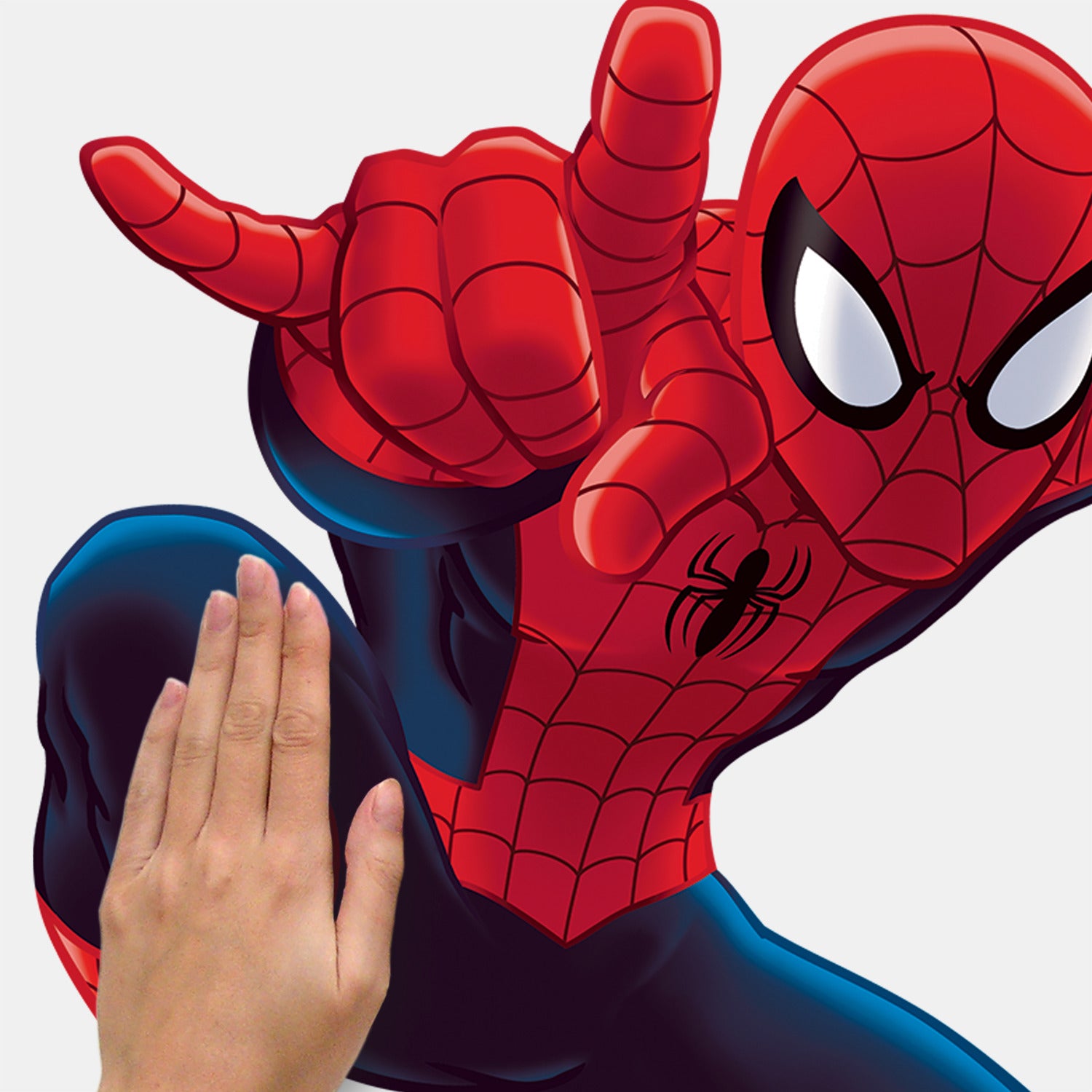 Ultimate SpiderMan Giant Wall Decals - how to stick