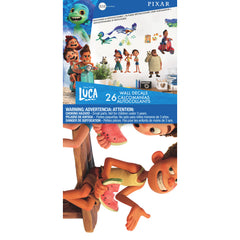Pixar Luca Wall Decals - packaging