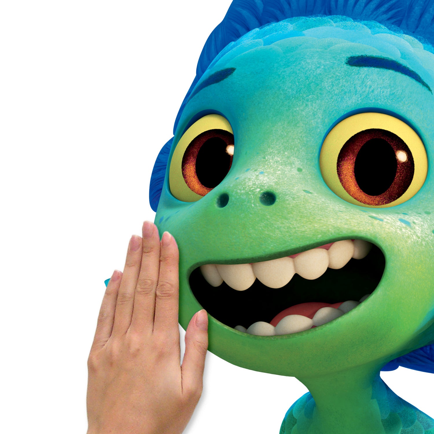 Pixar Luca Sea Monster Giant Wall Decals - how to stick