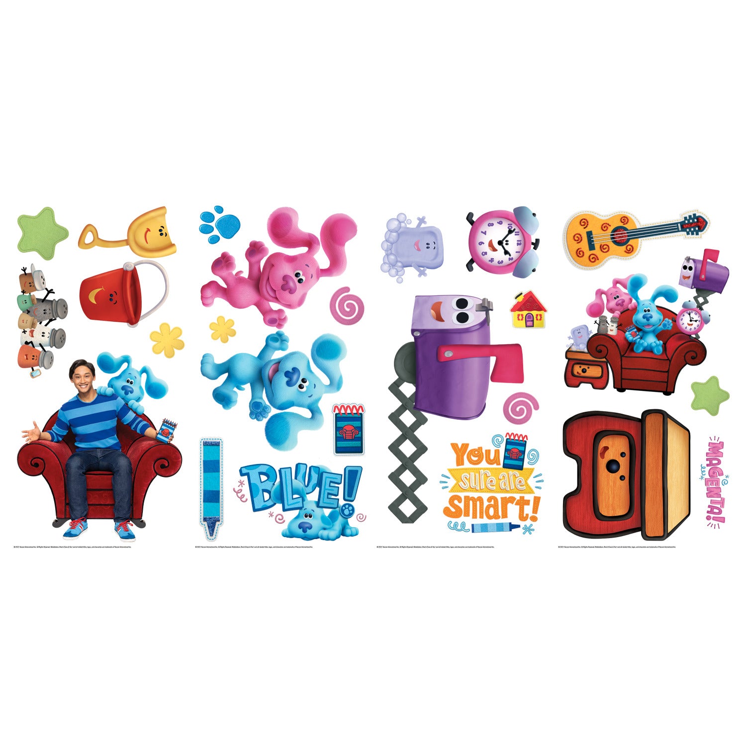 Blue's Clues Wall Decals by WallPops