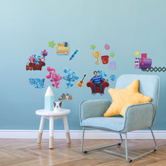 Blue's Clues Wall Decals in a room setting