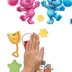 Blue's Clues Wall Decals - how to stick