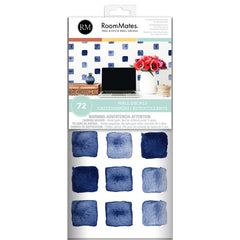Watercolor Blocks Wall Decals - packaging