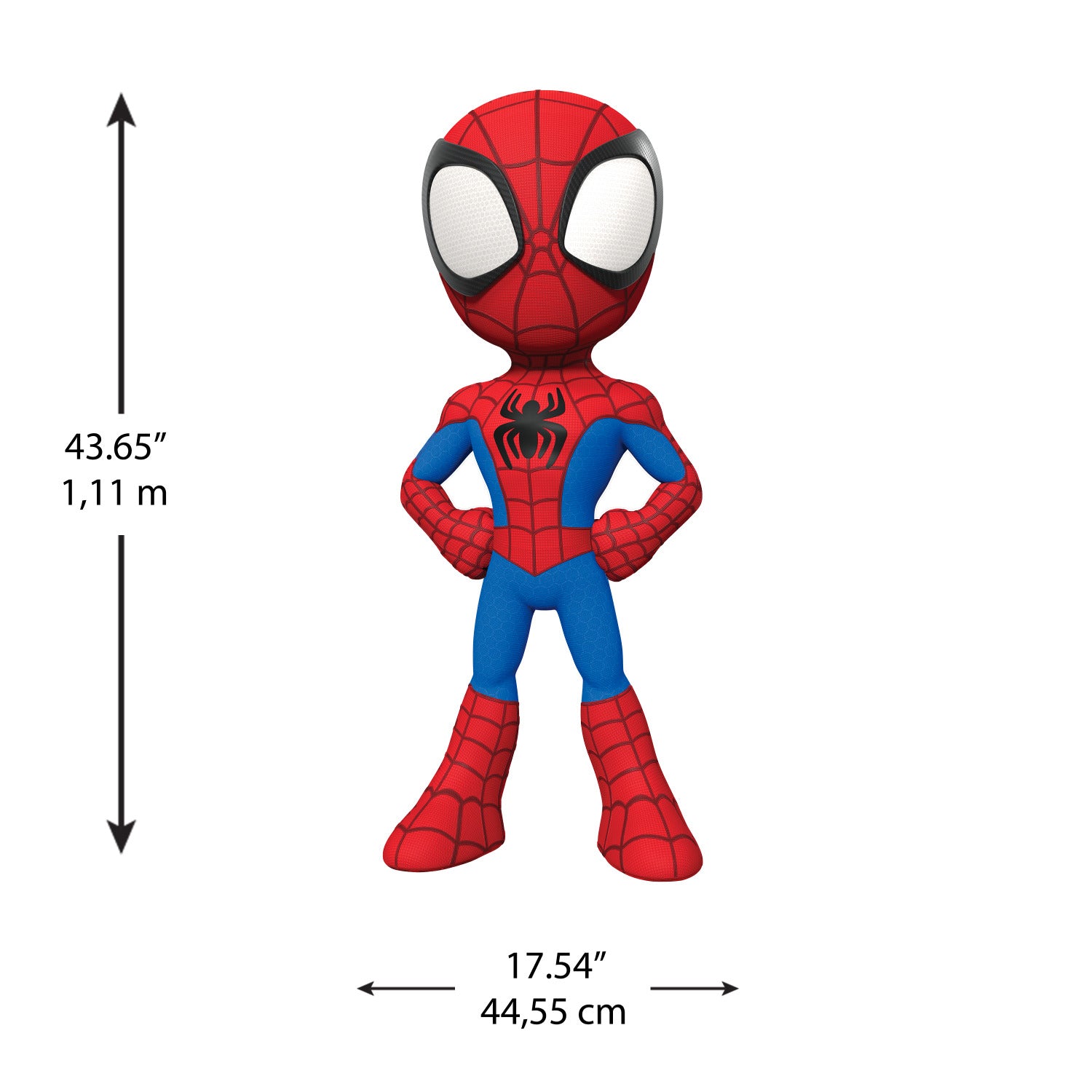 Spidey & His Amazing Friends Giant Wall Decals - dimensions
