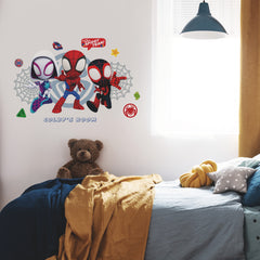 Spidey & His Amazing Friends Wall Decals in a room setting