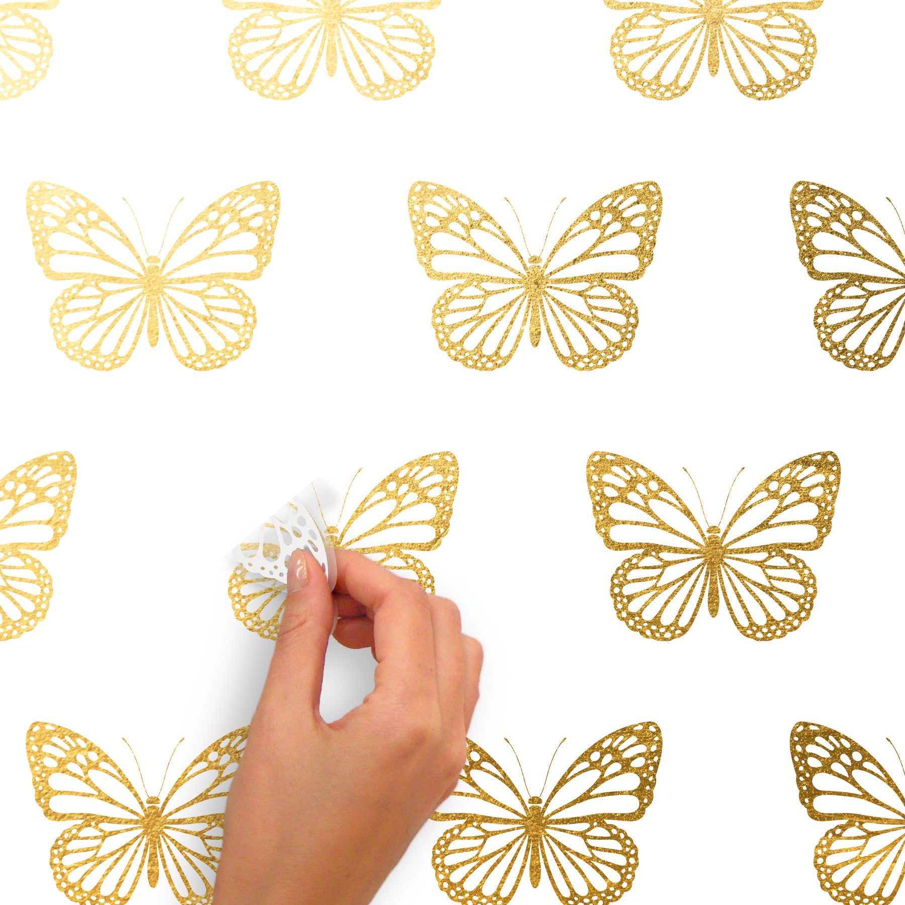 Bee Wall Decals - how to peel