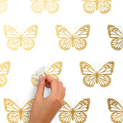 Bee Wall Decals - how to peel